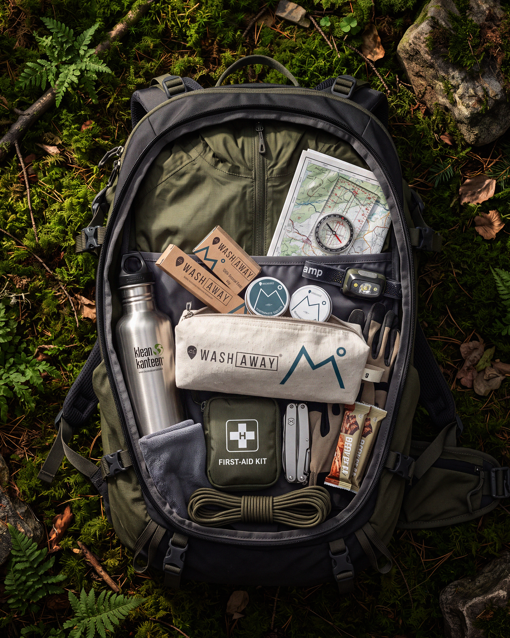 washaway® Hygiene Travel Kit — Signature