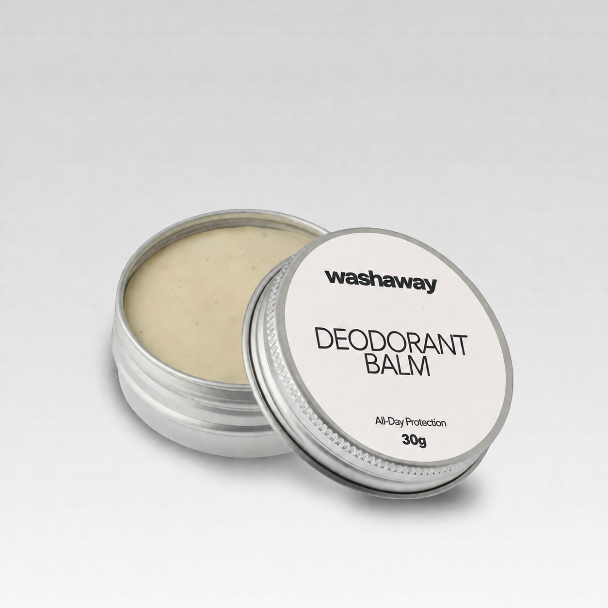 washaway® Travel Deodorant Balm – Natural & Compact