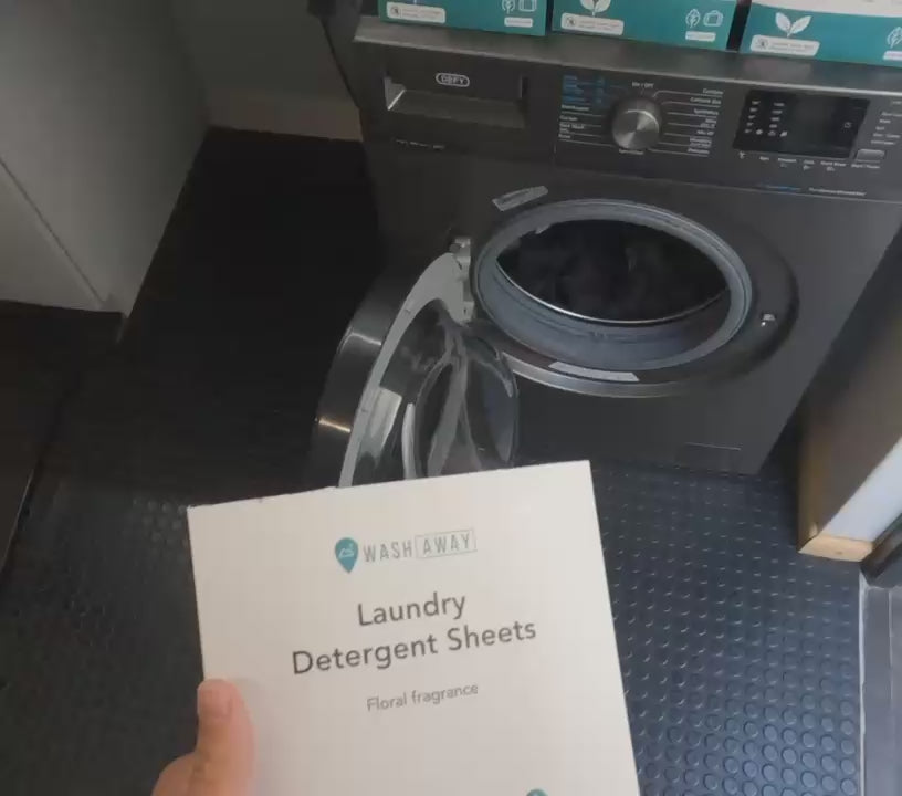 Wash Away Eco Laundry Sheets — 20 Pack | Up to 40 washes